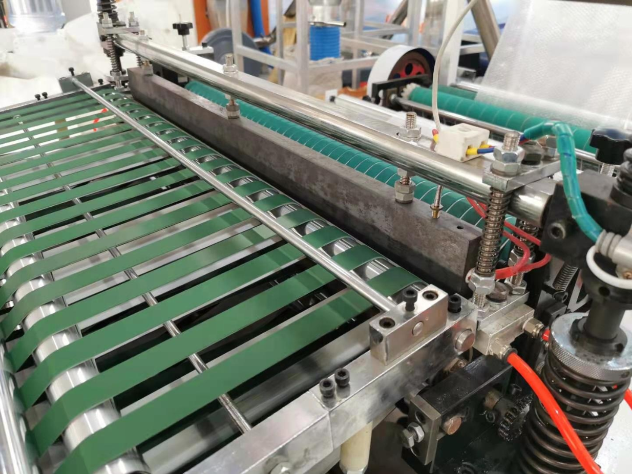 Bubble film bag making machine