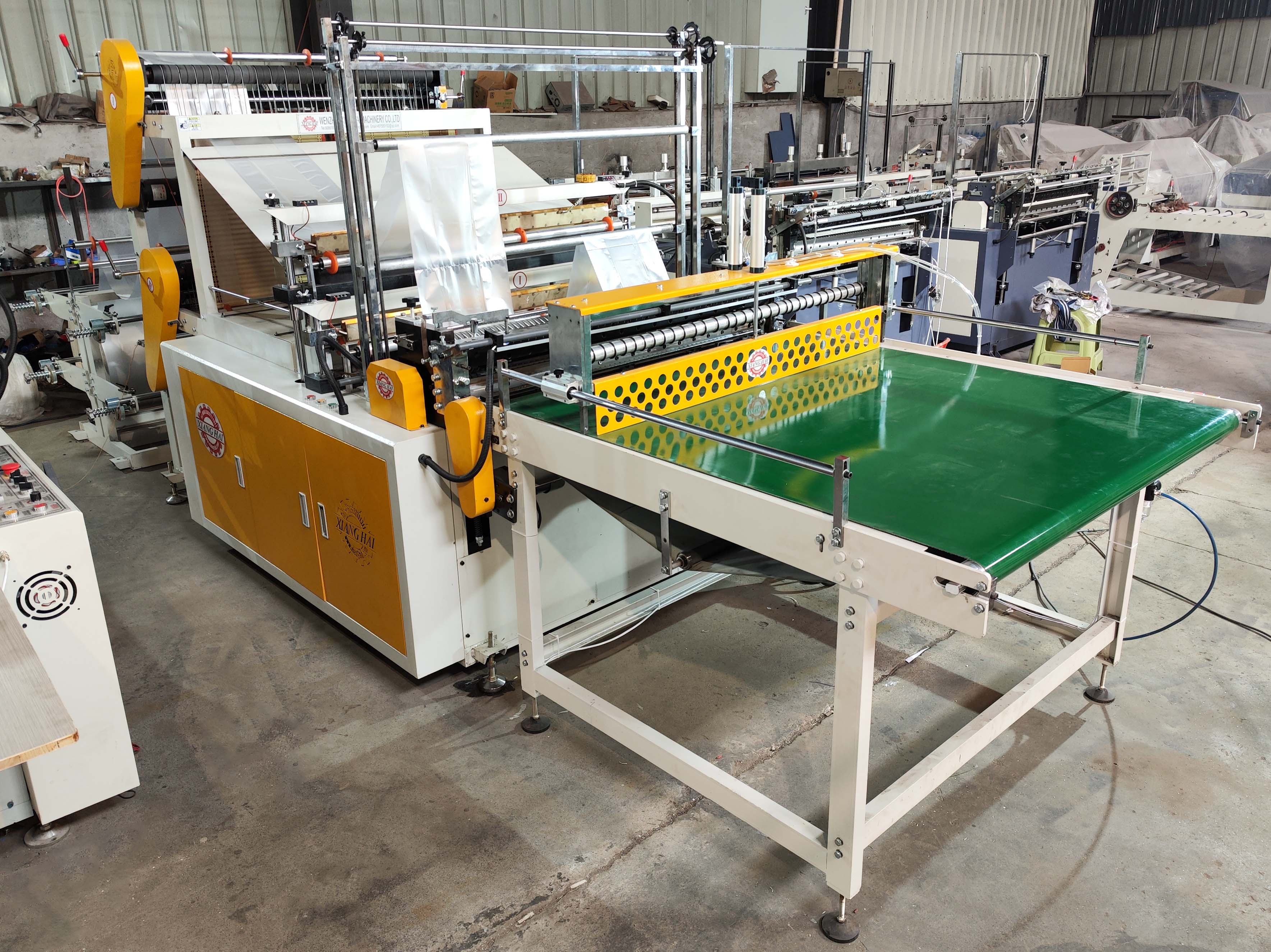 Доминика customent холодной резки мешок делая машину успешное испытание!