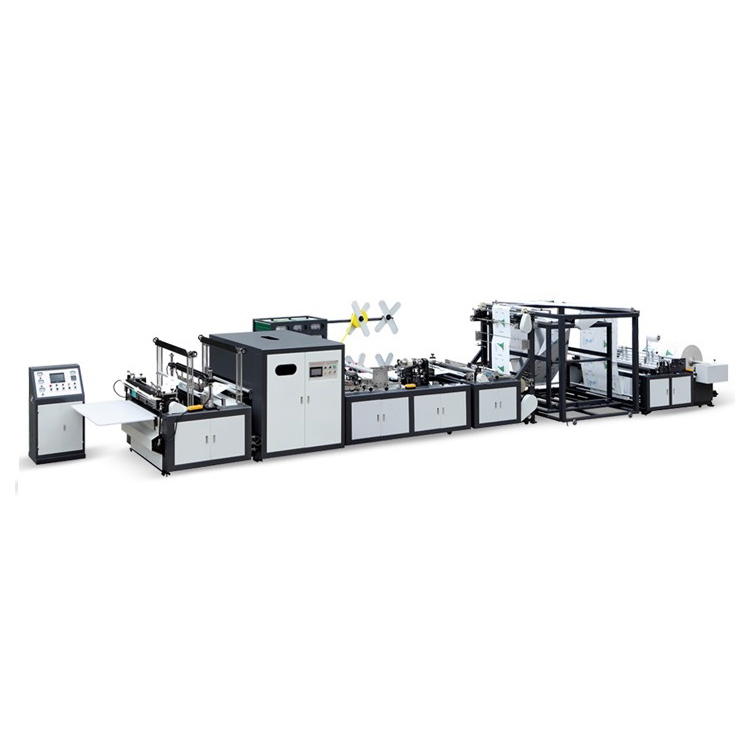 Четыре функции нетканый мешок делая машину