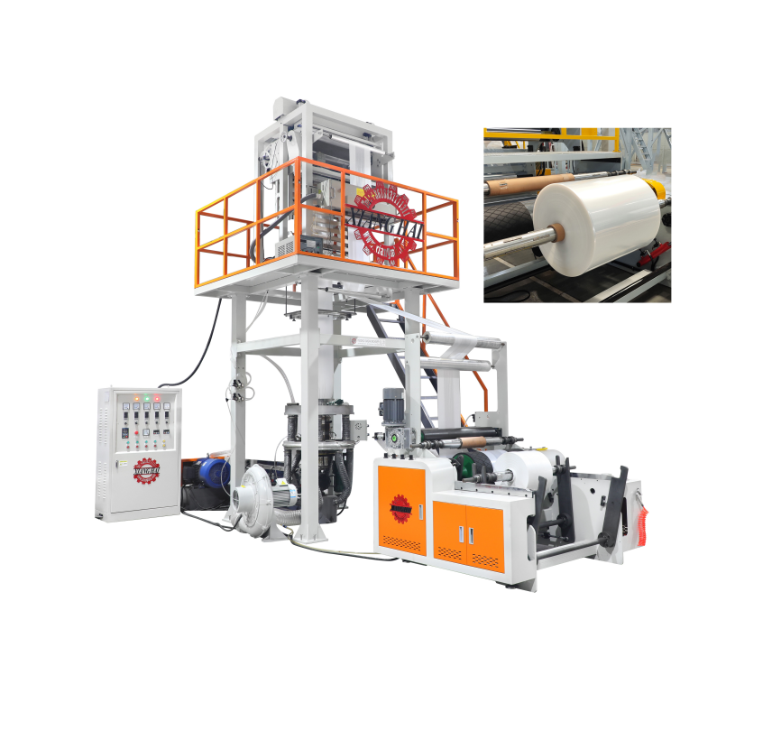 Высококачественная монослойная сжимаемая машина для выдува тонкой пленки из ПЭВД, ПЭНД, ПЭНДЛ